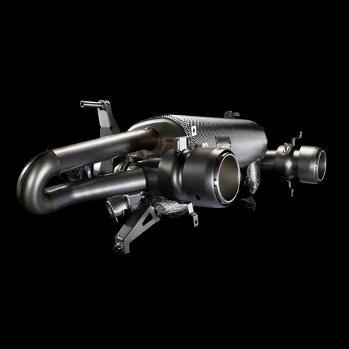 HURACAN TITANIUM EXHAUST BY AKRAPOVIC